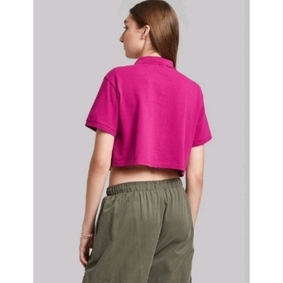 Wild Fable Cropped Polo - Picture 2 of 12